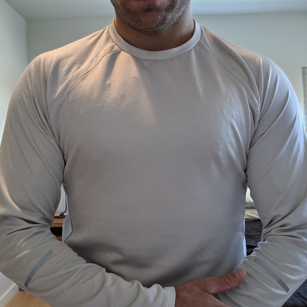 Second Skin Men's Long Sleeve - Lunar Rock